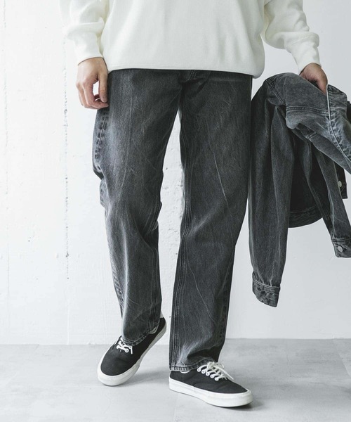 URBAN RESEARCH DOORS（アーバンリサーチドアーズ）の「USED 13.3oz デニムパンツ（デニムパンツ・メンズ・ブラック系その他/ブルー系その他・SMALL/MEDIUM/LARGE）」の21枚目の写真