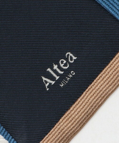 9541◆altea アルテア◆ネクタイ◆定価17,600円◆剣先幅8㎝ セール】＜ALTEA＞8.0cm ストライプ2 ネクタイ（ネクタイ