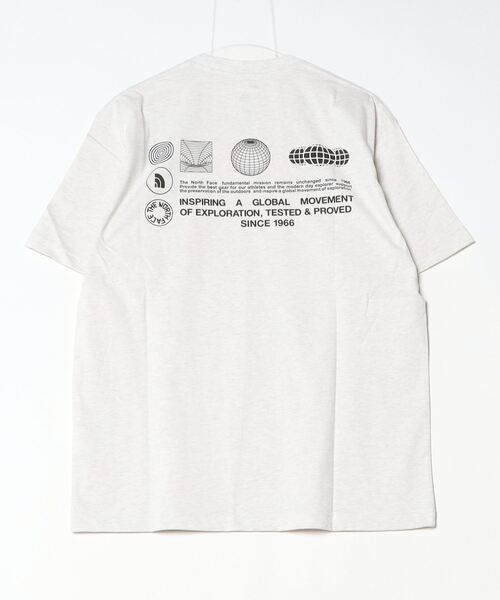 THE NORTH FACE(ザノースフェイス)の「【THE NORTH FACE】S/S FD Globe Grid Cotton Tee ショートスリーブフラッシュドライグローブグリッドティー(Tシャツ/カットソー・メンズ・ホワイト/ブラック・X-LARGE/LARGE/MEDIUM)」の5枚目の写真