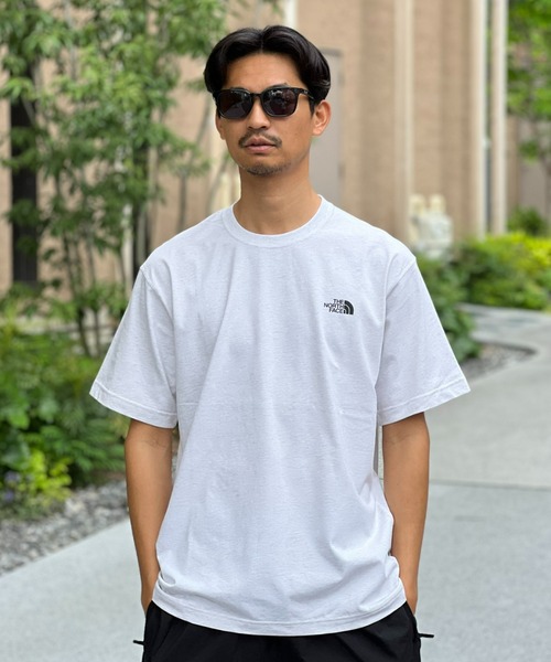 THE NORTH FACE(ザノースフェイス)の「【THE NORTH FACE】S/S FD Globe Grid Cotton Tee ショートスリーブフラッシュドライグローブグリッドティー(Tシャツ/カットソー・メンズ・ホワイト/ブラック・X-LARGE/LARGE/MEDIUM)」の2枚目の写真
