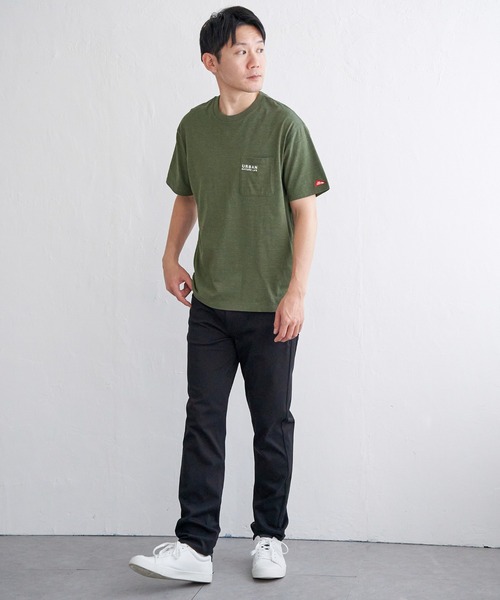 ikka(イッカ)の「【雑誌MonoMax5月号掲載】URBAN NATURE LIFE アーバンネイチャーライフ 刺繍ポケットTシャツ【親子コーデ】(Tシャツ/カットソー・メンズ・ネイビー/ブラック/ホワイト/カーキ/ベージュ・XL/L/S/M)」の13枚目の写真