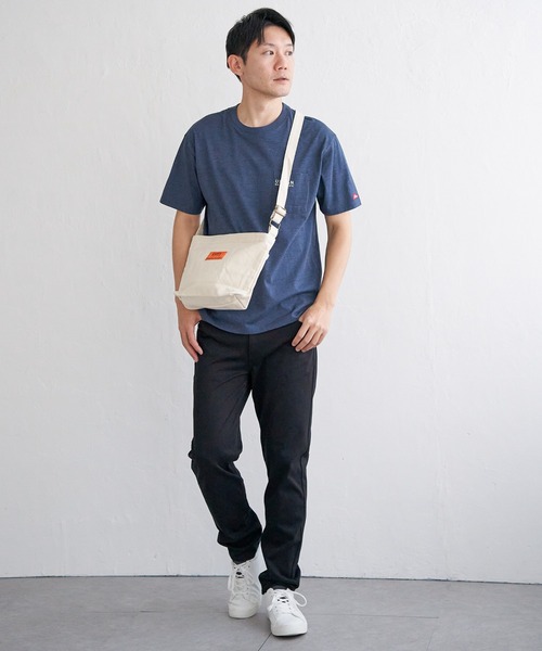 ikka(イッカ)の「【雑誌MonoMax5月号掲載】URBAN NATURE LIFE アーバンネイチャーライフ 刺繍ポケットTシャツ【親子コーデ】(Tシャツ/カットソー・メンズ・ネイビー/ブラック/ホワイト/カーキ/ベージュ・XL/L/S/M)」の15枚目の写真