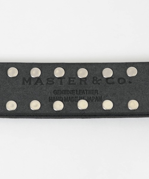 セール】『別注』 MASTER&Co.×URBAN RESEARCH STUDS 24mm BELT（ベルト