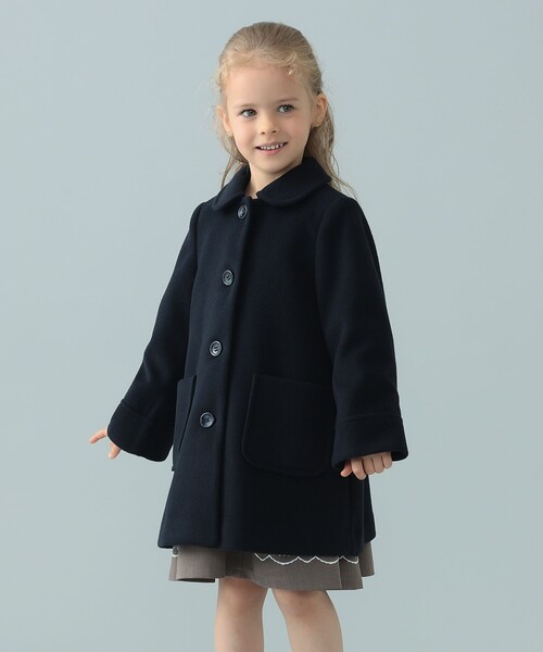 こども ビームス(コドモビームス)の「バックタック ステンカラー コート 2025FW(110~140cm)(ステンカラーコート・キッズ・ネイビー・140/130/120/110)」の15枚目の写真