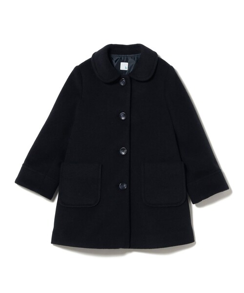 こども ビームス(コドモビームス)の「バックタック ステンカラー コート 2025FW(110~140cm)(ステンカラーコート・キッズ・ネイビー・140/130/120/110)」の2枚目の写真