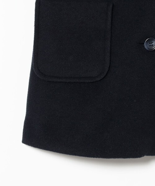 こども ビームス(コドモビームス)の「バックタック ステンカラー コート 2025FW(110~140cm)(ステンカラーコート・キッズ・ネイビー・140/130/120/110)」の5枚目の写真