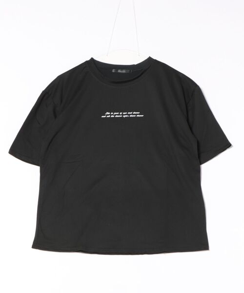ARCHIVER（アーカイバ）の「【RS】【Bz】 [IZU] シンプルメッセージTシャツ（Tシャツ/カットソー・レディース・オレンジ/ホワイト/ブラック・FREE）」の3枚目の写真