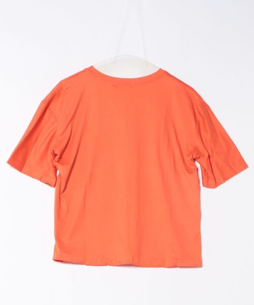 ARCHIVER（アーカイバ）の「【RS】【Bz】 [IZU] シンプルメッセージTシャツ（Tシャツ/カットソー・レディース・オレンジ/ホワイト/ブラック・FREE）」の4枚目の写真
