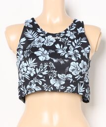 Hurley （ハーレー）の「【Hurley/ハーレー】レディース水陸両用スポーツブラ　ブラトップ　カップ付　ヨガウェア ピラティス トレーニングウェア　UPF50+　吸汗速乾　OPEN BACK HOOK HIGH NECK BRA（スポーツブラ）」