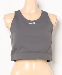 Hurley （ハーレー）の「【Hurley/ハーレー】レディース水陸両用スポーツブラ　ブラトップ　カップ付　ヨガウェア ピラティス トレーニングウェア　UPF50+　吸汗速乾　OPEN BACK HOOK HIGH NECK BRA（スポーツブラ）」