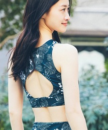 Hurley (n[[)́yHurley/n[[zfB[XpX|[cu@ugbv@Jbvt@UPF50+@z@OPEN BACK HOOK HIGH NECK BRA(X|[cu)