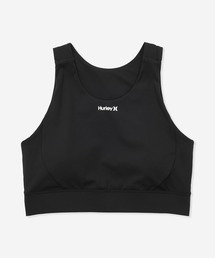 Hurley （ハーレー）の「【Hurley/ハーレー】レディース水陸両用スポーツブラ　ブラトップ　カップ付　ヨガウェア ピラティス トレーニングウェア　UPF50+　吸汗速乾　OPEN BACK HOOK HIGH NECK BRA（スポーツブラ）」