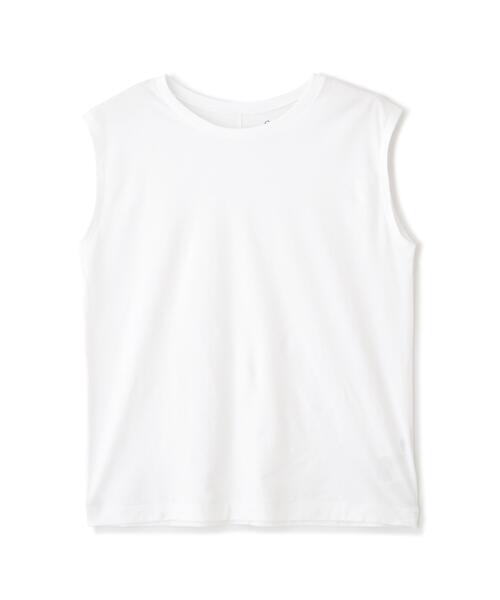 human woman(ヒューマンウーマン)の「◆ゼロロックタンクトップ(Tシャツ/カットソー・レディース・ホワイト/ベージュ・MEDIUM)」の5枚目の写真