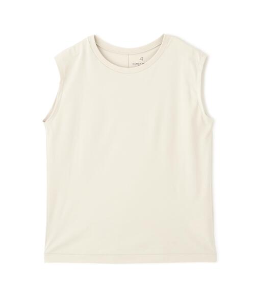 human woman(ヒューマンウーマン)の「◆ゼロロックタンクトップ(Tシャツ/カットソー・レディース・ホワイト/ベージュ・MEDIUM)」の14枚目の写真