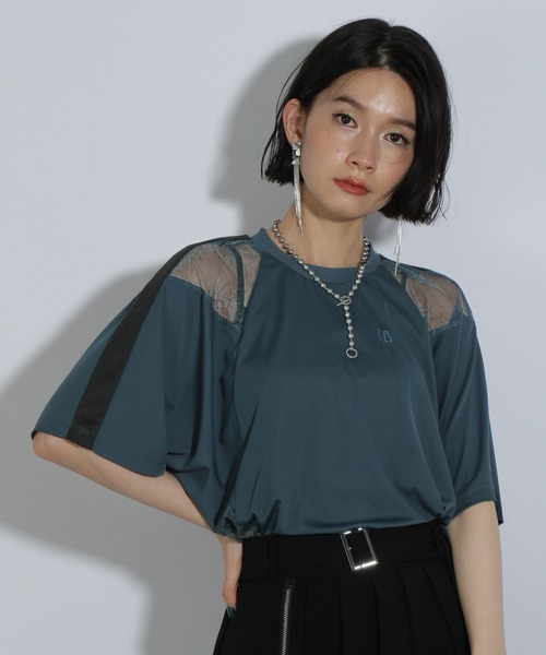 レースキリカエTシャツ(HARE)（Tシャツ/カットソー）｜HARE