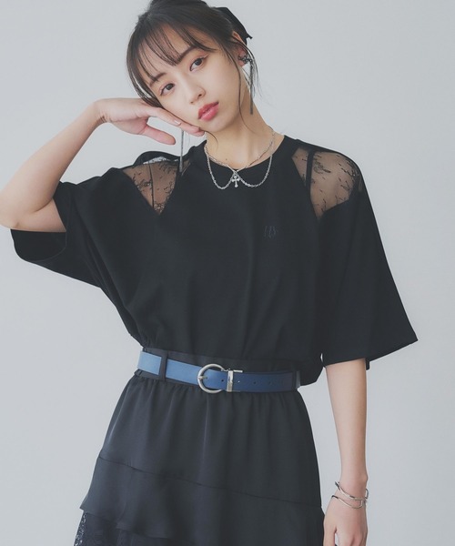 レースキリカエTシャツ HARE レースキリカエTシャツ(HARE)（Tシャツ/カットソー）｜HARE