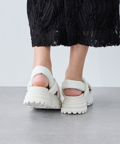 セール】厚底パテッドサンダル（サンダル）｜Honeys（ハニーズ