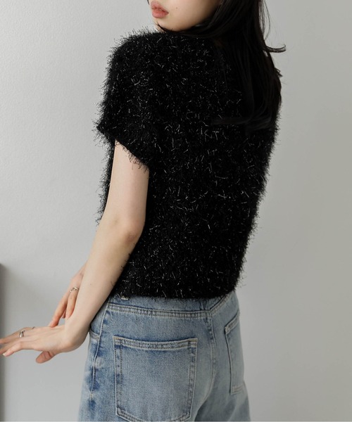Ermanno Scervino シャギー ニット トップス Ermanno Scervino シャギー ニット トップス