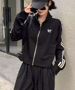 マリークワント　UMBRO×MQトラックジャケット　ブラック セール】UMBRO×MQトラックジャケット（その他アウター）｜MARY