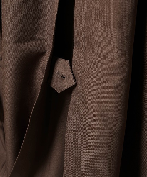 ENDER PRODUCTS（エンダープロダクツ）の「スタプレ オーバーヨークワイドトレンチコート【ENDER PRODUCTS/エンダープロダクツ】（トレンチコート・メンズ・グレイッシュベージュ/ブラウン・L/M）」の8枚目の写真