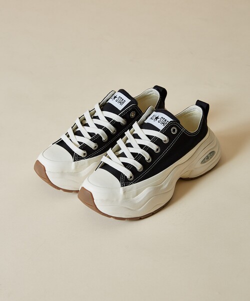 CONVERSE(コンバース)の「CONVERSE/コンバース ALL STAR SURGETRAINER OX/オールスターサージトレーナーオックス ローカット 厚底スニーカー 限定展開(スニーカー・レディース・ブラック/サックスブルー・24.0cm/25.0cm/23.0cm)」の8枚目の写真