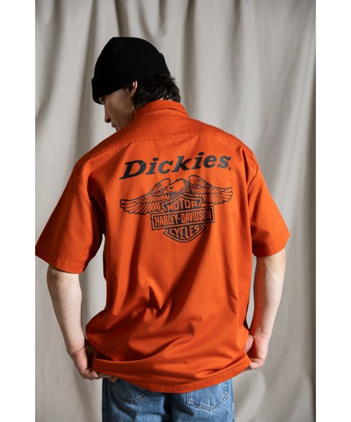 新Dickies Harley-Davidson コラボワークシャツ 新Dickies Harley-Davidson コラボワークシャツ