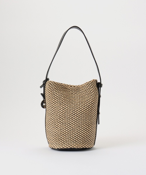 marco masi(マルコマージ)の「MARCO MASI/マルコマージ MIX ONEHANDLE BAG(ショルダーバッグ・レディース・ブラック・FREE)」の11枚目の写真