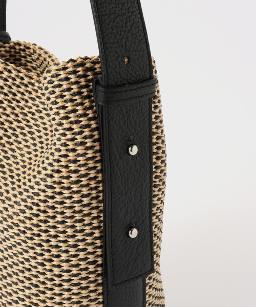 marco masi(マルコマージ)の「MARCO MASI/マルコマージ MIX ONEHANDLE BAG(ショルダーバッグ・レディース・ブラック・FREE)」の15枚目の写真