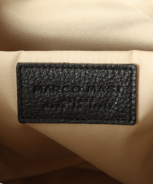 marco masi(マルコマージ)の「MARCO MASI/マルコマージ MIX ONEHANDLE BAG(ショルダーバッグ・レディース・ブラック・FREE)」の16枚目の写真
