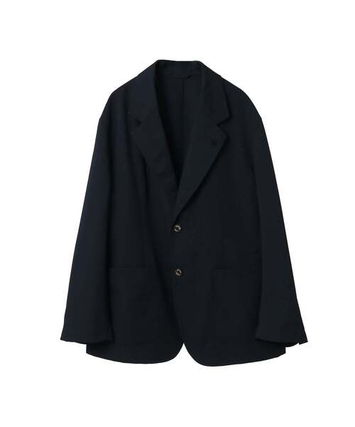 CONVERSE TOKYO（コンバーストウキョウ）の「MACARON CALZE RELAXED FIT JACKET（テーラードジャケット・レディース・ベージュ/ネイビー/チャコールグレー・SMALL/MEDIUM）」の3枚目の写真