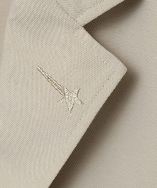 CONVERSE TOKYO（コンバーストウキョウ）の「MACARON CALZE RELAXED FIT JACKET（テーラードジャケット・レディース・ベージュ/ネイビー/チャコールグレー・SMALL/MEDIUM）」の10枚目の写真