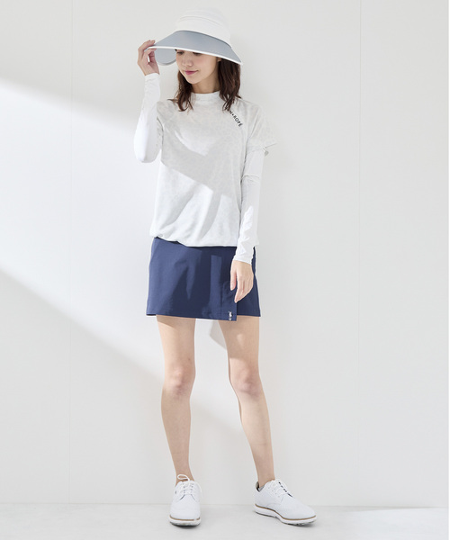 JUN&ROPE'(ジュンアンドロペ)の「【UVカット】【速乾】クールコアUVメッシュ切替ラウンドプルオーバー(Tシャツ/カットソー・レディース・ホワイト/ブラック・S/M/L)」の5枚目の写真