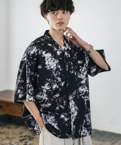 セール】接触冷感 オーバーサイズ 花柄 ペイズリー柄 グラフィック柄