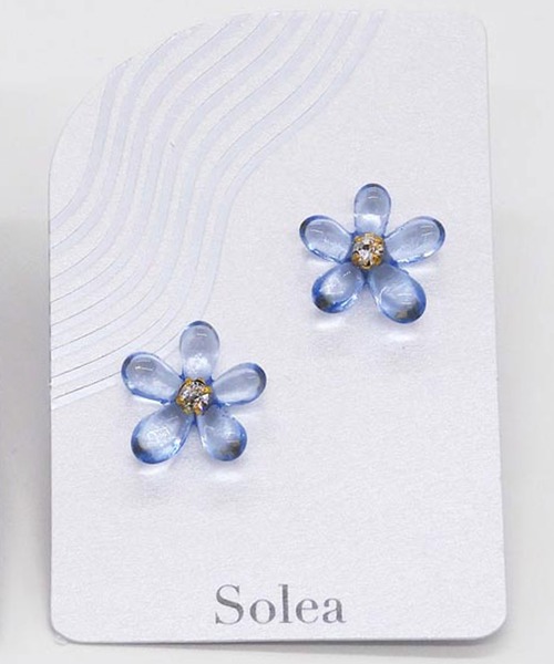 ryui petit flower シルバーmixピアス★お値下げ中です★ 花・植物 | 極小ピアス専門店RYS（リズ）