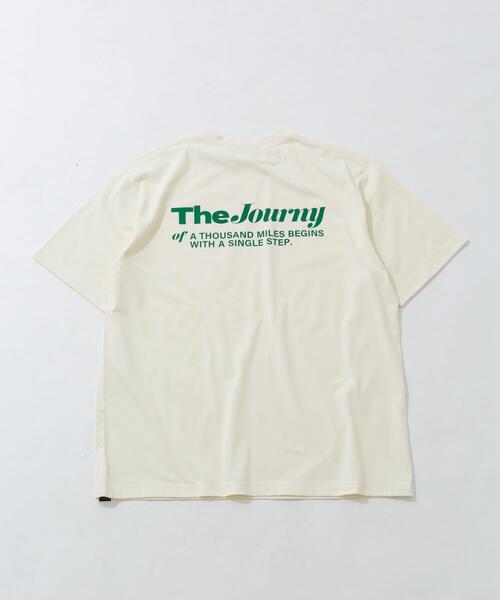 EKAL（エカル）の「『UR TECH ひやサラクール』 THE JOURNEY T-SHIRTS（Tシャツ/カットソー・メンズ・オフホワイト/ミント・MEDIUM/LARGE）」の2枚目の写真