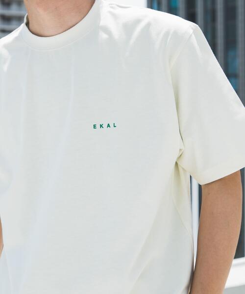 EKAL（エカル）の「『UR TECH ひやサラクール』 THE JOURNEY T-SHIRTS（Tシャツ/カットソー・メンズ・オフホワイト/ミント・MEDIUM/LARGE）」の3枚目の写真
