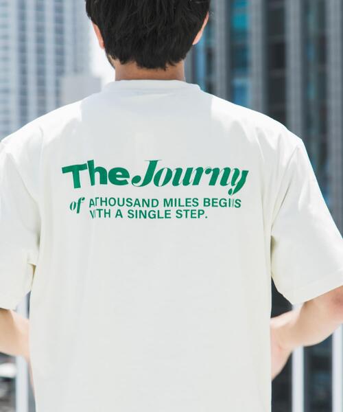 EKAL（エカル）の「『UR TECH ひやサラクール』 THE JOURNEY T-SHIRTS（Tシャツ/カットソー・メンズ・オフホワイト/ミント・MEDIUM/LARGE）」の4枚目の写真