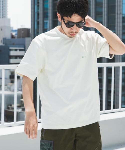 EKAL（エカル）の「『UR TECH ひやサラクール』 THE JOURNEY T-SHIRTS（Tシャツ/カットソー・メンズ・オフホワイト/ミント・MEDIUM/LARGE）」の5枚目の写真