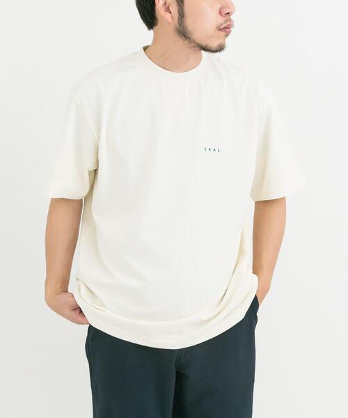 EKAL（エカル）の「『UR TECH ひやサラクール』 THE JOURNEY T-SHIRTS（Tシャツ/カットソー・メンズ・オフホワイト/ミント・MEDIUM/LARGE）」の9枚目の写真