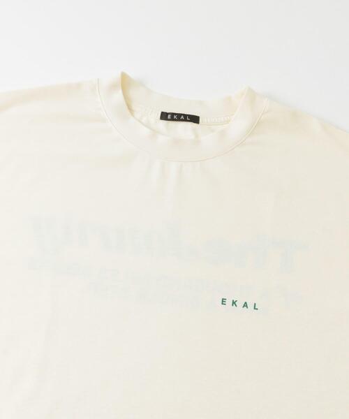 EKAL（エカル）の「『UR TECH ひやサラクール』 THE JOURNEY T-SHIRTS（Tシャツ/カットソー・メンズ・オフホワイト/ミント・MEDIUM/LARGE）」の17枚目の写真