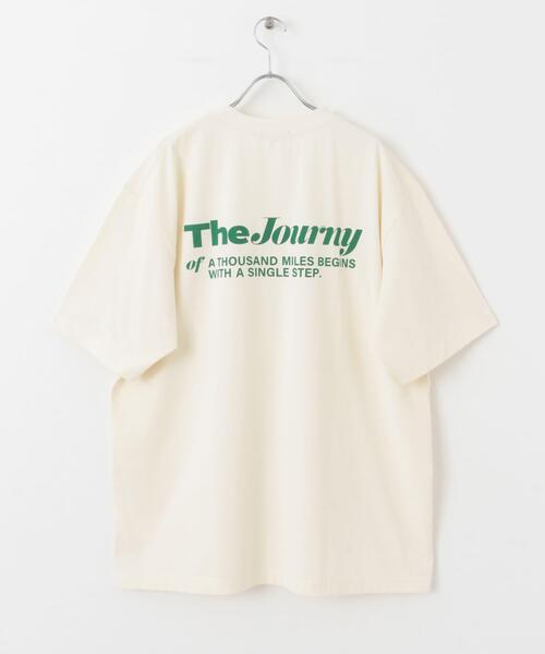 EKAL（エカル）の「『UR TECH ひやサラクール』 THE JOURNEY T-SHIRTS（Tシャツ/カットソー・メンズ・オフホワイト/ミント・MEDIUM/LARGE）」の19枚目の写真