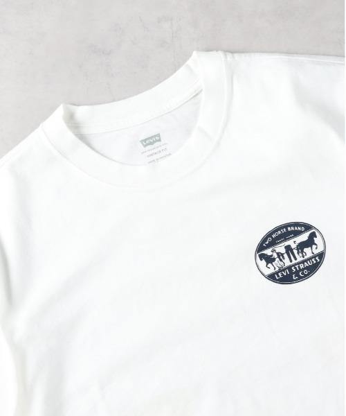 Levi's（リーバイス）の「【Levi's】「VINTAGE FIT TEE」ヴィンテージフィットTシャツ（Tシャツ/カットソー・メンズ・ホワイト・L/M/S）」の5枚目の写真