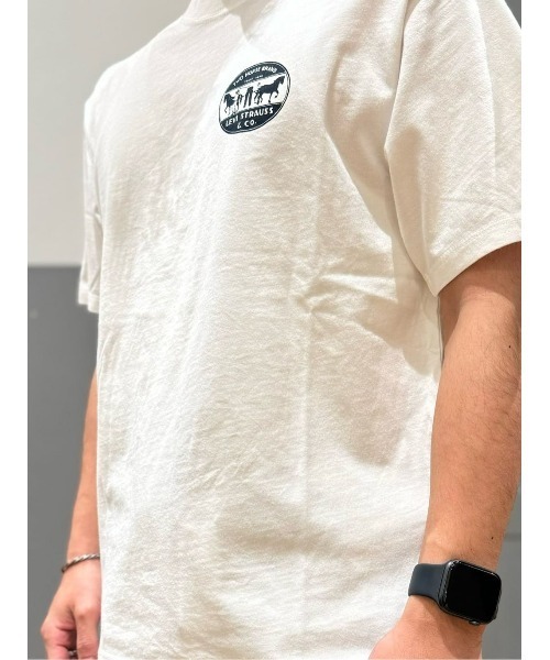Levi's（リーバイス）の「【Levi's】「VINTAGE FIT TEE」ヴィンテージフィットTシャツ（Tシャツ/カットソー・メンズ・ホワイト・L/M/S）」の10枚目の写真