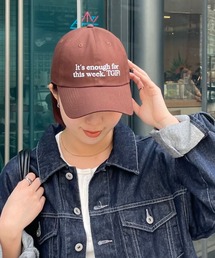 COLONY 2139 | メッセージ刺繍キャップ(キャップ)