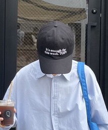 COLONY 2139 | メッセージ刺繍キャップ(キャップ)