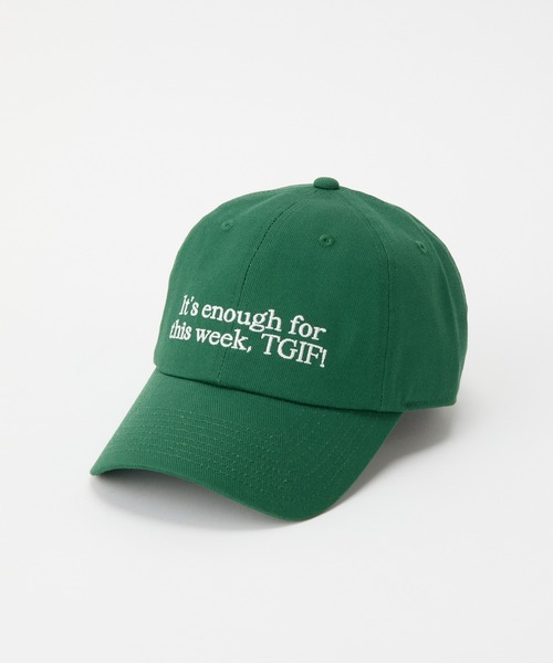 COLONY 2139（コロニートゥーワンスリーナイン）の「メッセージ刺繍キャップ（キャップ・レディース・ブラック/ブラウン/グリーン/レッド・FREE）」の12枚目の写真