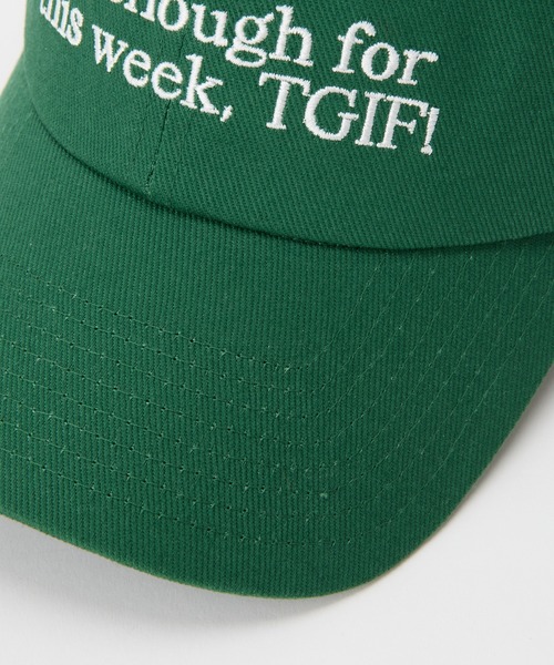 COLONY 2139（コロニートゥーワンスリーナイン）の「メッセージ刺繍キャップ（キャップ・レディース・ブラック/ブラウン/グリーン/レッド・FREE）」の16枚目の写真