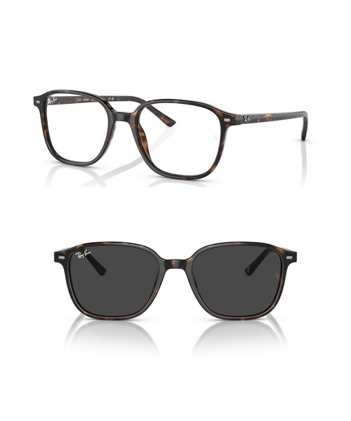 Ray-Ban(レイバン)の「Ray-Ban レイバン サングラス LEONARD TRANSITIONS トランジションズ(クリア調光レンズ)(サングラス・メンズ・ブラックミックス・ONE SIZE)」の1枚目の写真