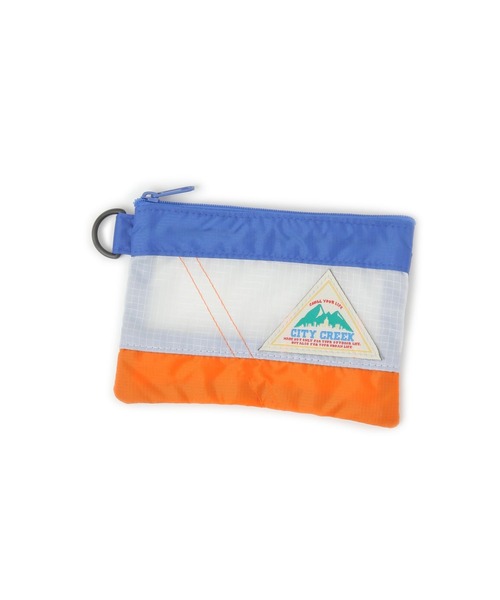 niko and...（ニコアンド）の「【CITY CREEK】切り替えコインケース（コインケース・レディース・ブルー/カーキ・0）」の4枚目の写真