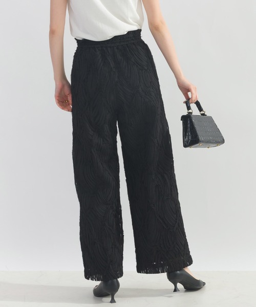 PICCIN（ピッチン）の「【セットアップ可能】コード刺繍イージーパンツ（その他パンツ・レディース・オフホワイト/ブラック・M/L）」の12枚目の写真